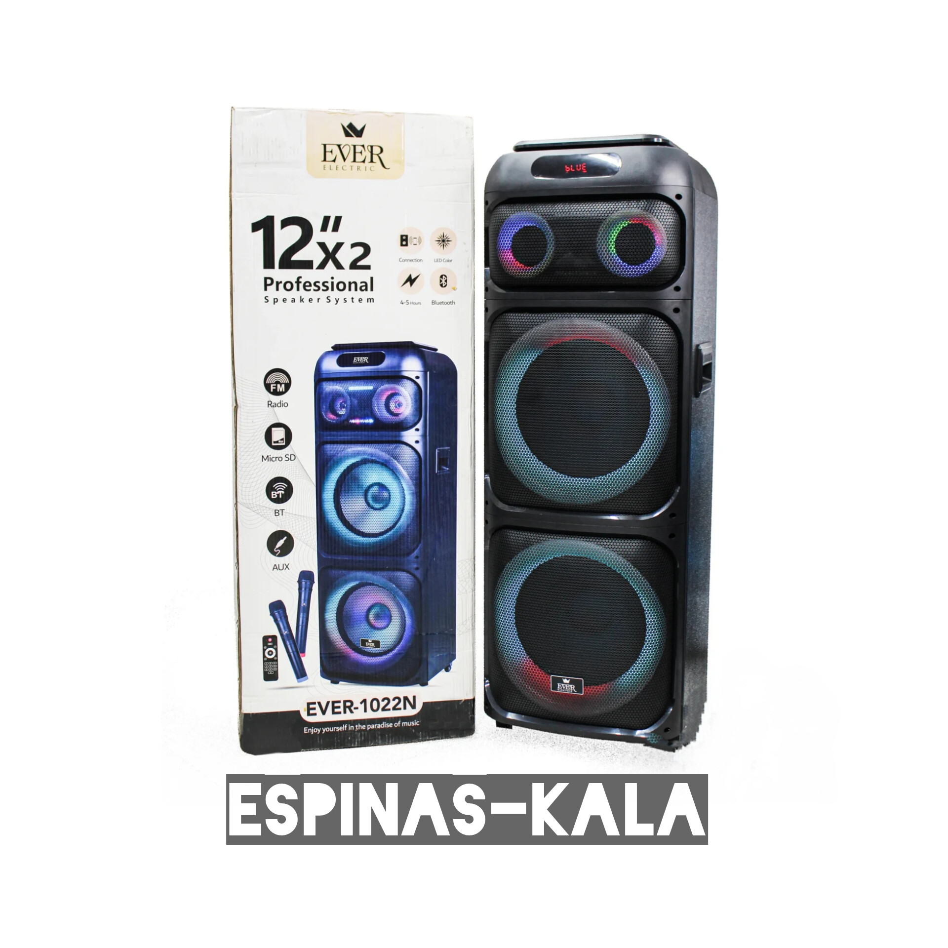 اسپیکر شارژی اِور مدل 1022N