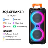 اسپیکر شارژی برند سینگ مدلZQS_8262