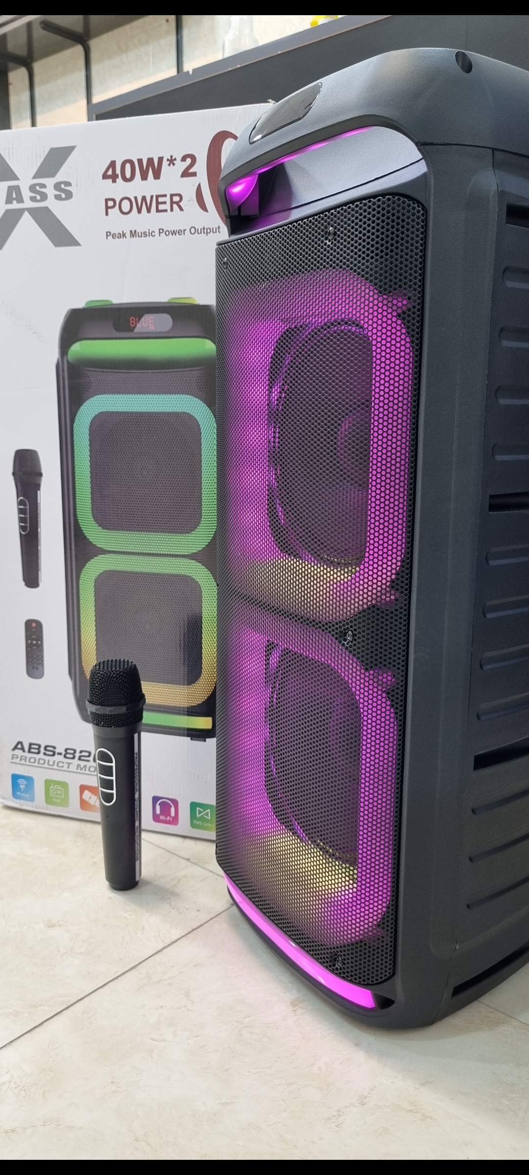 اسپیکر شارژی ABS مدل ABS_8203 اصلی