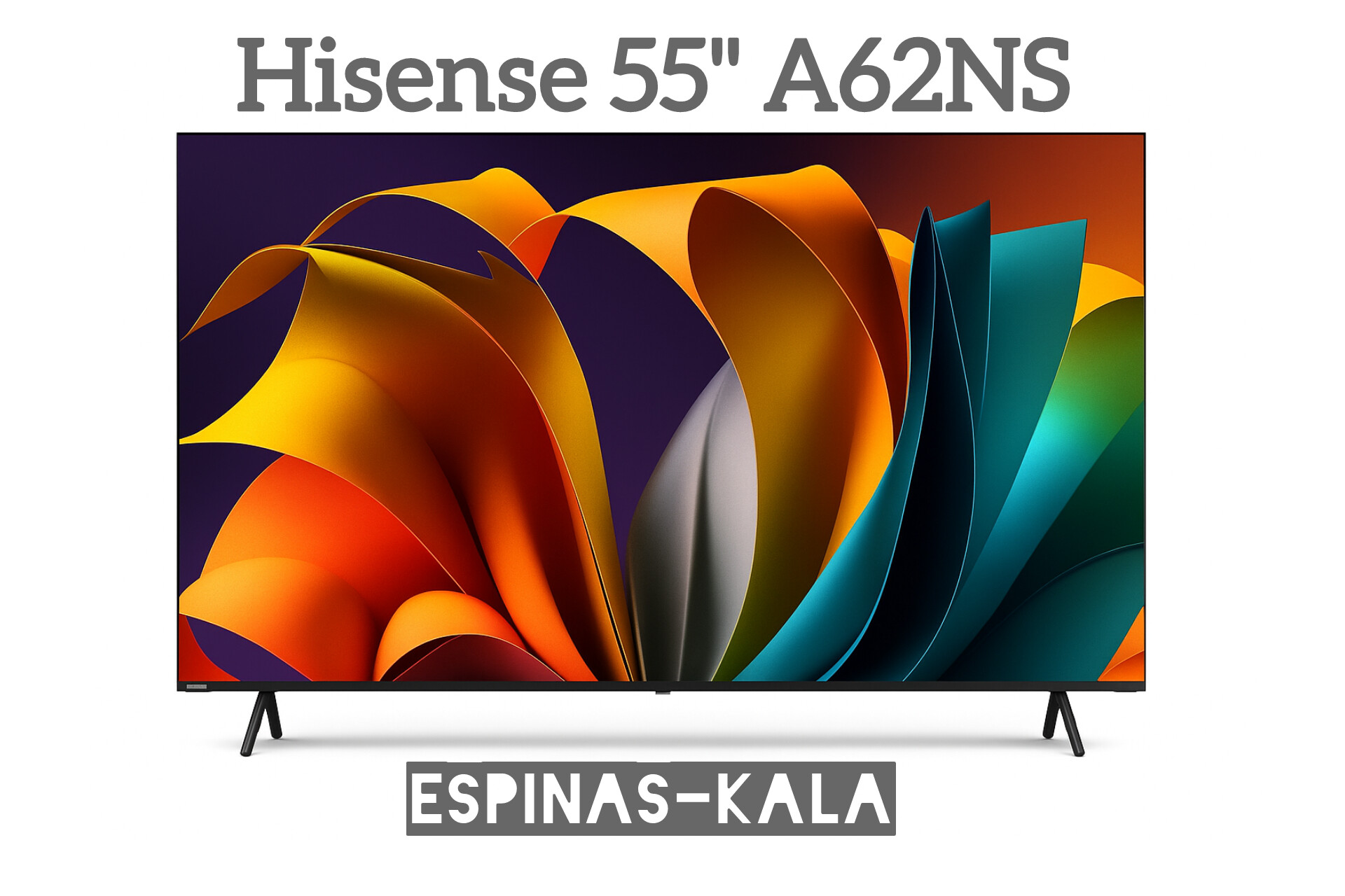 تلـوزیون هوشـمند هایسنس سایز "55 مدل A62NS