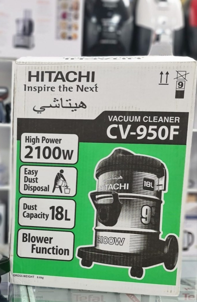 جاروی سطلی هیتاچی مدل CV-950F اصلی